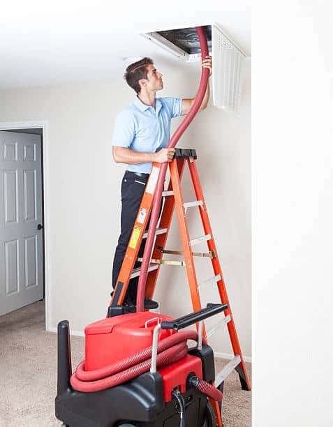 cleaning air ducts